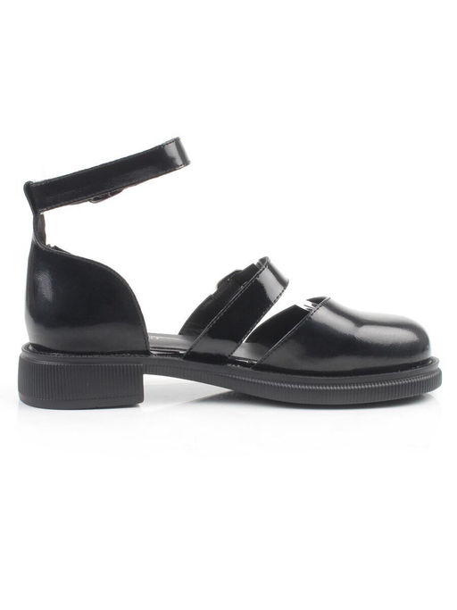 06-YD31-4E BLACK Туфли женские (натуральная кожа)