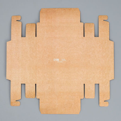 Цена за 5 шт. Коробка для конфет, кондитерская упаковка, 9 ячеек, «Ручная работа», 14.7×14.7×3.5 см