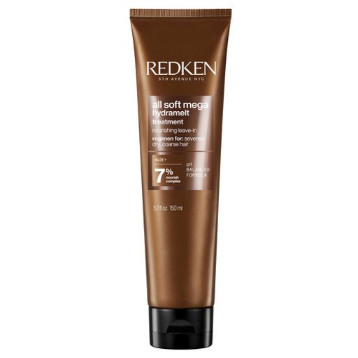 Redken All Soft Mega Уход несмываемый Гидрамелт для интенсивного питания и смягчения волос 150мл