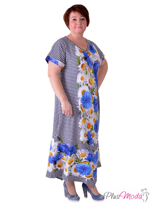 Платье Модель №451 размеры 44-80 - Plusmoda фото 7