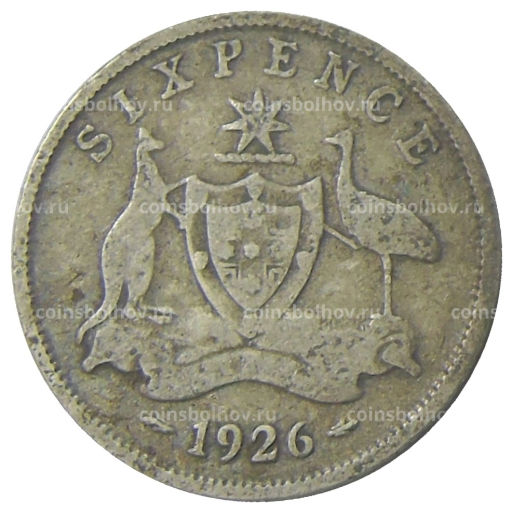 6 пенсов 1926 года Австралия