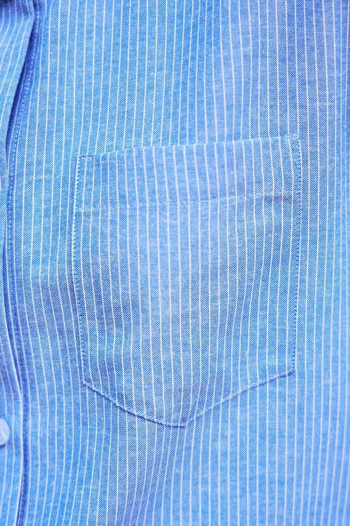 Рубашка оверсайз в полоску хлопковая