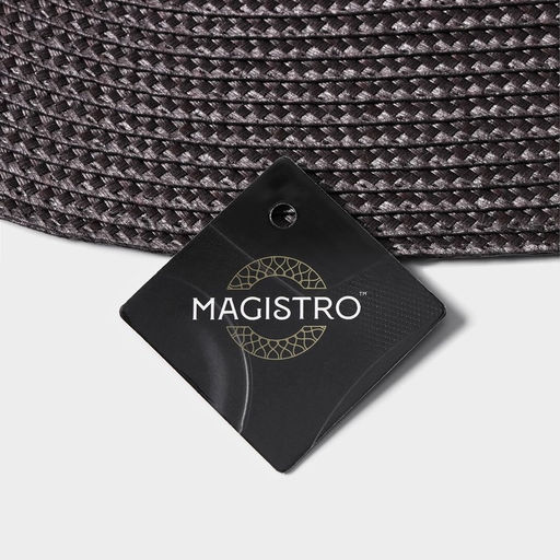 Цена за 12 шт. Салфетка сервировочная на стол Magistro «Лофт», 31×45 см, чёрная