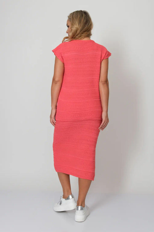 ЗЛАТА Юбка И 022/коралл