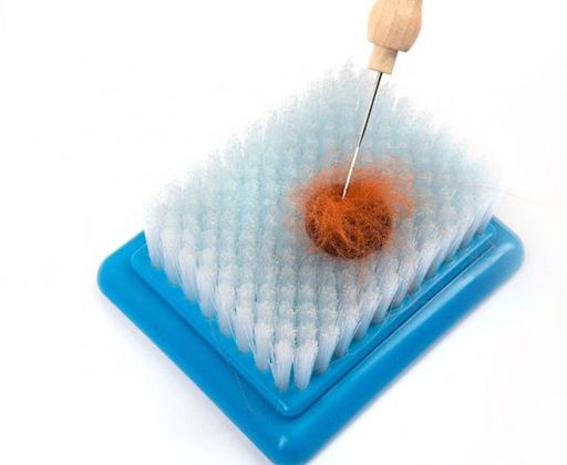 Gamma FN-006 Иглы для валяния (фелтинга) в блистере с деревянной ручкой (№36 толстые)