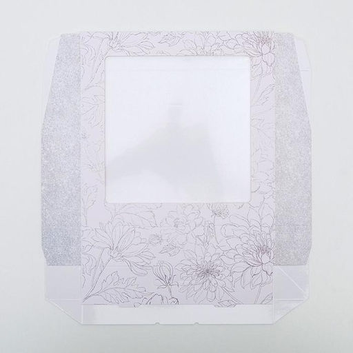 Цена за 5 шт. Кондитерская упаковка, коробка с ламинацией «Flowers», 20×20×4 см
