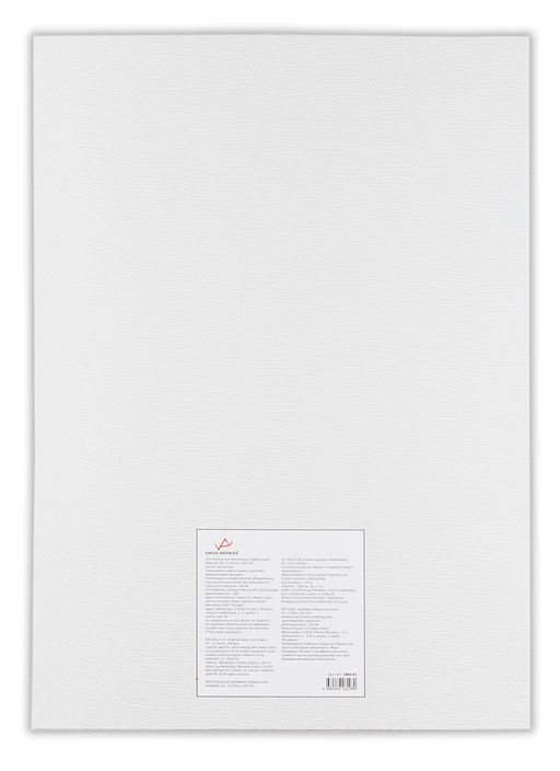VISTA-ARTISTA SWB-01 Альбом для акварели 100% целлюлоза 230 г/м2 A3 29.7 х 42 см склейка с одной стороны 12 л. Чеснок белая бумага крупнозернистая