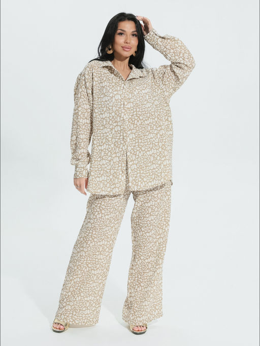 Дива костюм женский (бежевый) - Lovetex фото 3