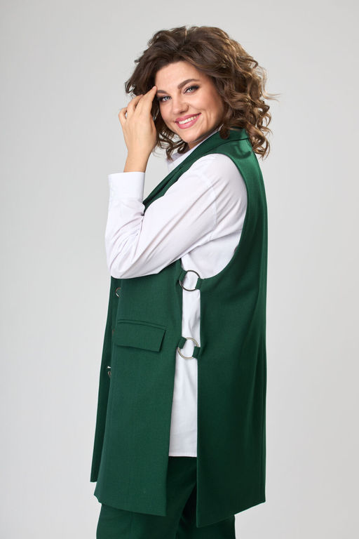 Костюм Anastasia Mak 1211 зеленый фото 2