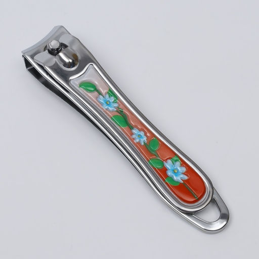 Цена за 3 шт. Кусачки книпсер педикюрные, с пилкой, 8 см, МИКС