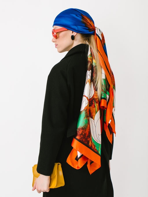 Большой мягкий очень нежный двусторонний палантин - Tantino фото 9