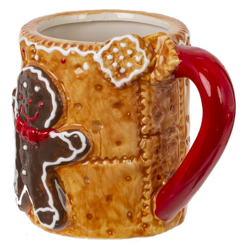 Кружка "Пряничный человечек", 400 мл, L13,5 W9,5 H10,5 см