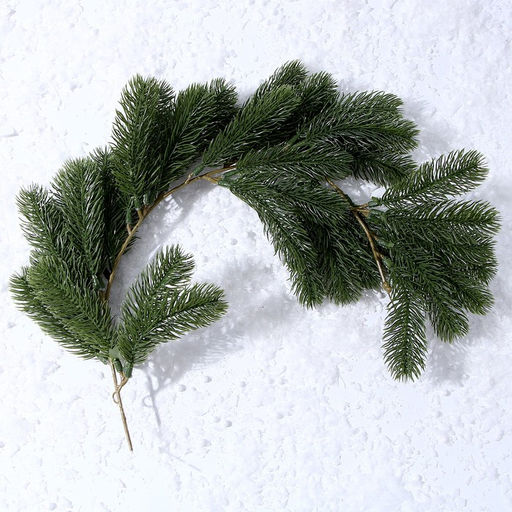 Ветка декоративная новогодняя, 56 см