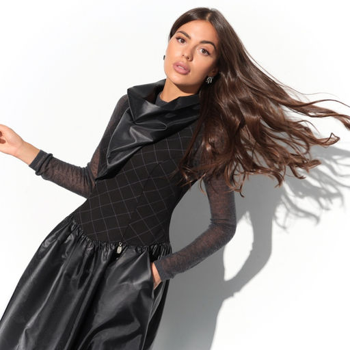 Сарафан Элегантное очарование (black) - Charutti фото 2