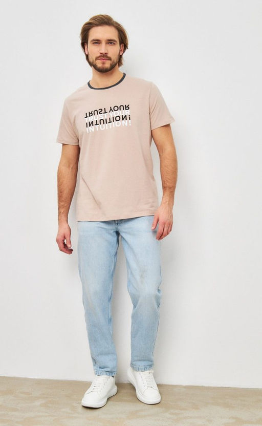 Футболка P411-06-799 beige - Primm фото 5