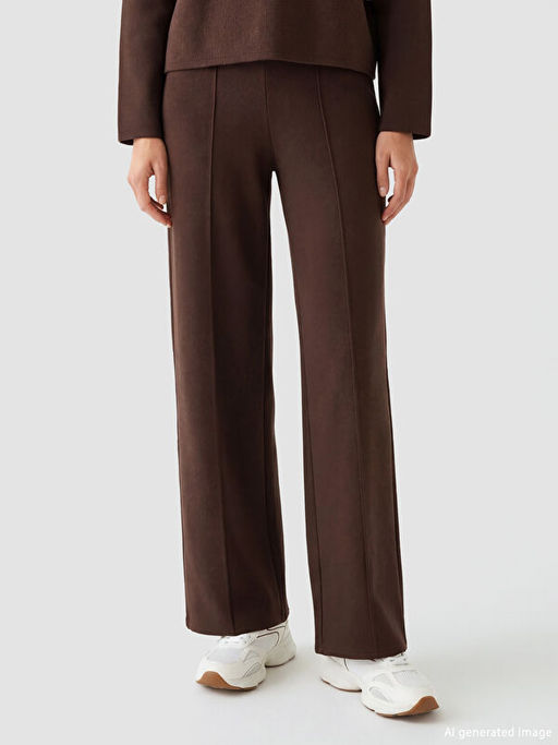 Beli Lastikli Geni? Pa?a Kad?n Pantolon