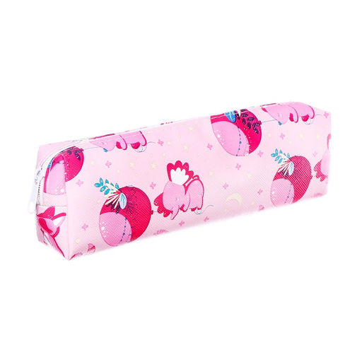 Пенал школьный на молнии Calligrata Мишки, с рисунком, принт МИКС  фото 5