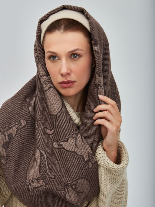 Палантин женский RH9-1555-3 - Tantino фото 9