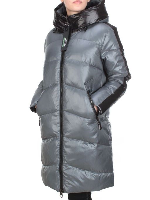 YR-987 GRAY/BLUE Куртка зимняя женская COSEEMI (200 гр. холлофайбера) - Fashion фото 3