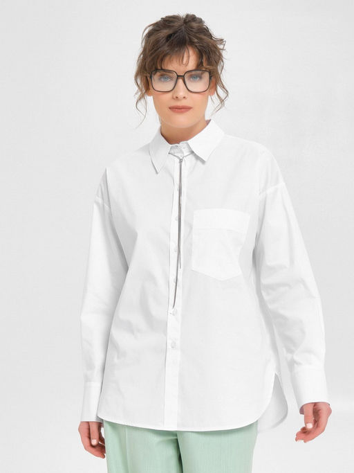 Блузка прямого силуэта - Stilla фото 14