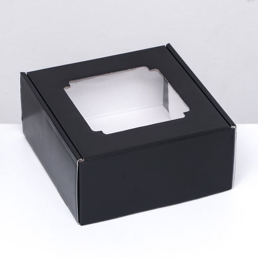 Цена за 5 шт. Коробка самосборная, с окном, Малевич 19 х 18 х 8 см - Simaland фото 2