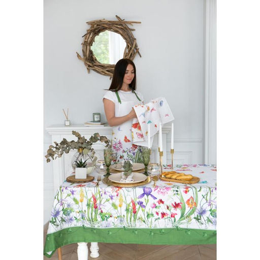 Скатерть Этель Луговые цветы 220х150 см, 100 % хл, саржа 190 гр/м2  фото 10