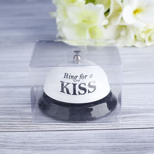 Звонок настольный Ring for a kiss, 7.5 х 7.5 х 6 см - Simaland фото 2