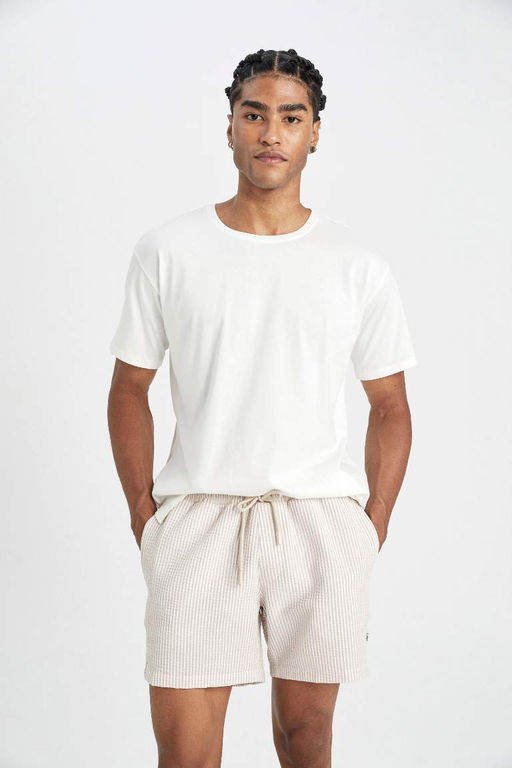 Полосатые короткие шорты для плавания - Defacto фото 3