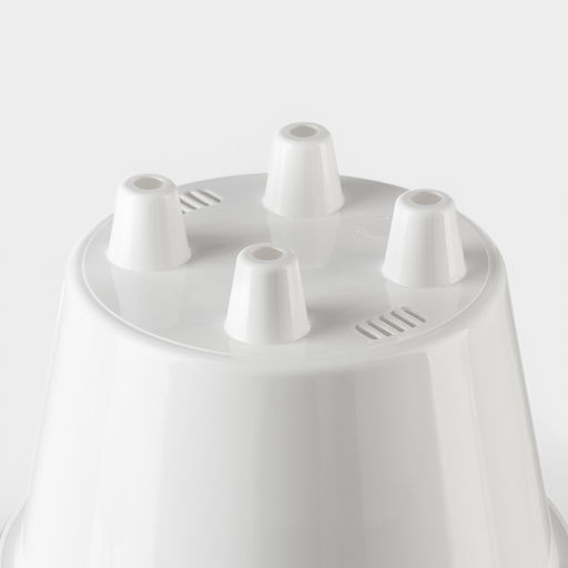 Цена за 2 шт. Кашпо для цветов со вставкой «Порто», 1 л, цвет нефрит