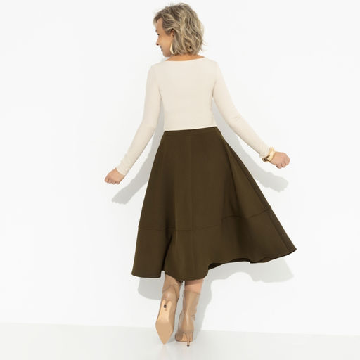 Юбка на молнии Вперёд в будущее (green) - Charutti фото 5