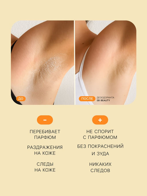 Цена за 3 шт. Минеральный дезодорант Куркума, 60 г - SB BEAUTY фото 3