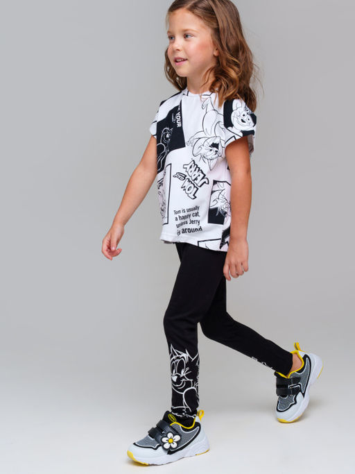 12542017 Брюки для девочек (легинсы), 2 пары в комплекте - Playtoday фото 3