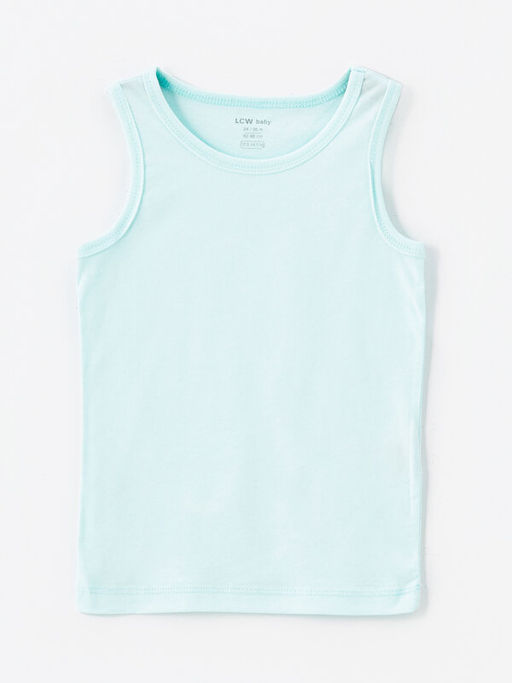 Bisiklet Yaka Bask?l? Erkek Bebek Atlet 3l? - Waikiki фото 3