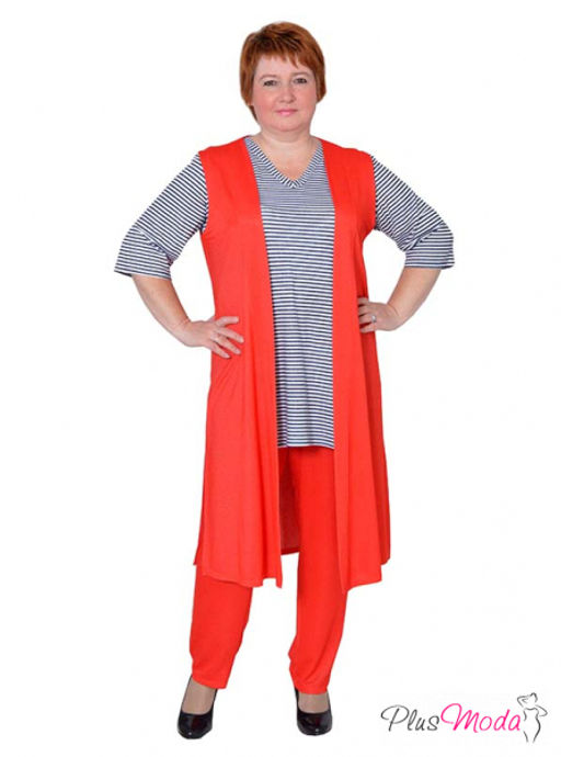 Туника Модель №284 размеры 44-80 - Plusmoda фото 4