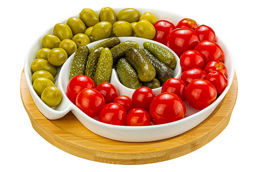 Менажница 21,5*21,5*4 см Улитка цельная на дерев. подставке - Elan gallery фото 7