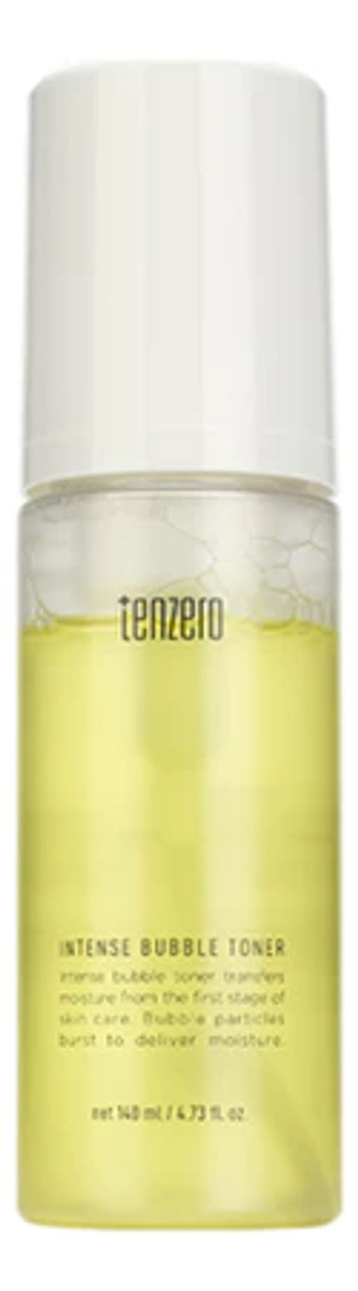 Тонер для лица, шеи и зоны декольте с витаминами TENZERO Intense Bubble Toner, 140ml