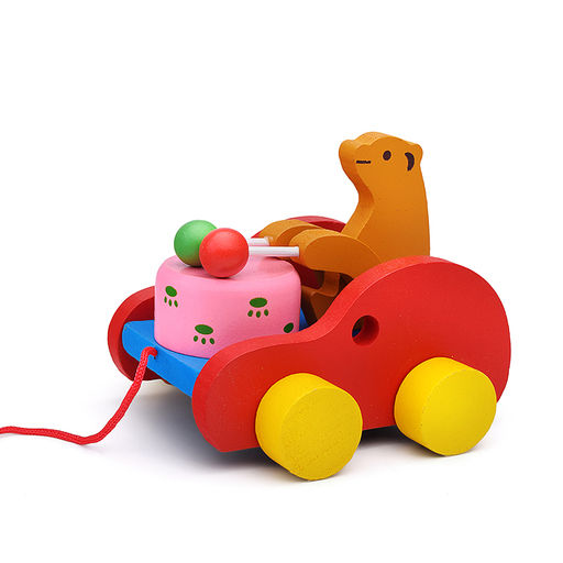 Каталка "Мишка барабанщик"