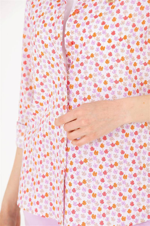 Женская рубашка лососевого цвета с длинным рукавом Неожиданная скидка в корзине - U.s. polo assn фото 7