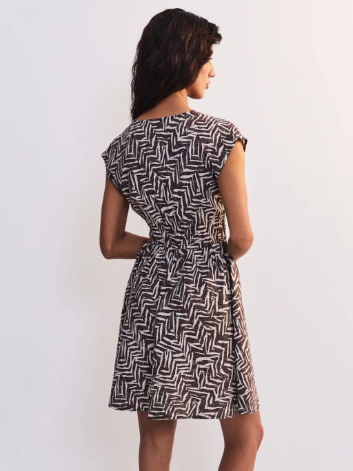 Платье из вискозы с принтом ZR2605012915-236 / Zarina