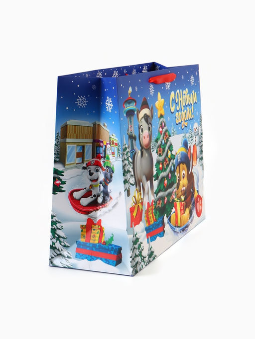 Пакет подарочный С Новым годом!, XL 40 ? 49 ? 19 см