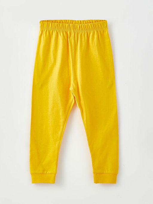 Bisiklet Yaka Uzun Kollu Mickey Mouse Bask?l? Erkek Bebek 2li Pijama Tak?m? - Waikiki фото 3