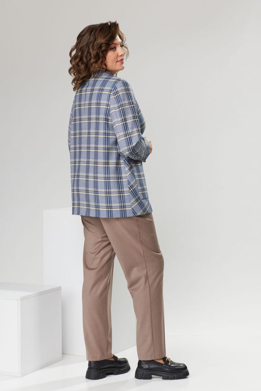 Костюм Romanovich Style 2-2566 голубой/кэмел фото 4