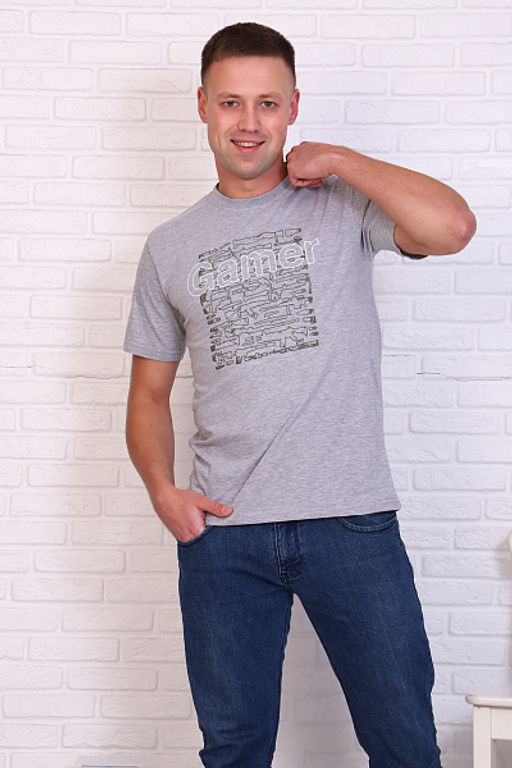 Футболка мужская, принт Gamer - Плиона фото 19