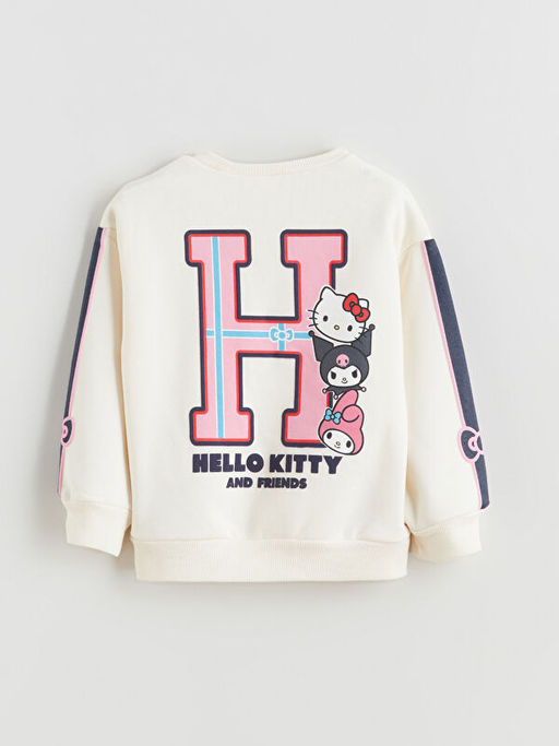 Bisiklet Yaka Kuromi Bask?l? K?z ?ocuk Sweatshirt