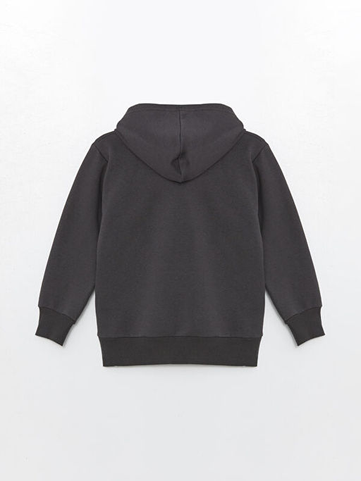 Kap??onlu Smileyworld Bask?l? Erkek ?ocuk Sweatshirt - Waikiki фото 2