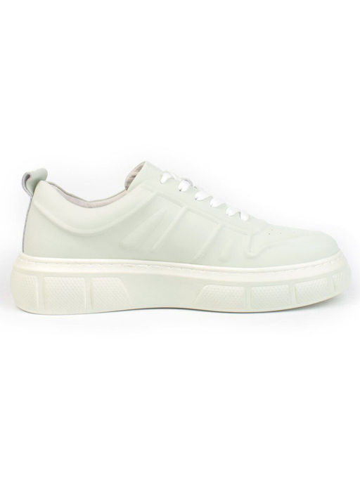 05-PDL255-6 LT. GREEN Кроссовки женские (натуральная кожа) - Фабричный китай фото 11