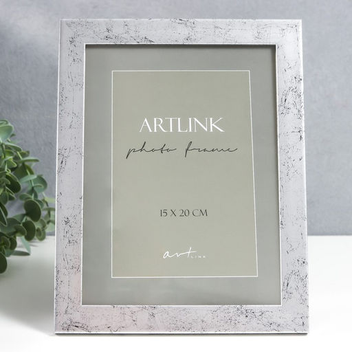 Фоторамка для фото 15×20 см, Connor, пластик, серебро