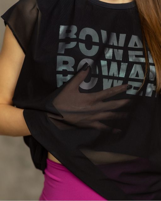 Майка двойная ROWAN POWER черная  фото 2