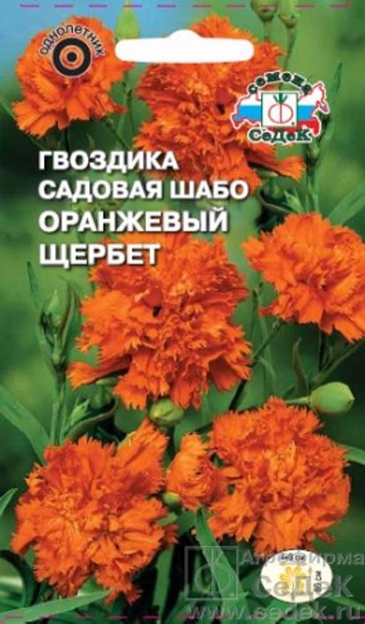 Гвоздика Шабо Оранжевый щербет 0,1г (СеДеК)
