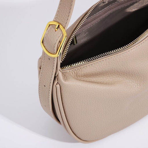 Сумка-багет на молнии, цвет бежевый - Simaland фото 5